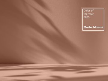 Comment intégrer le Mocha Mousse dans les toilettes ? 